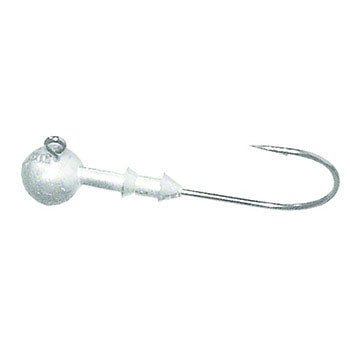 Gamakatsu Round 26 Jig Head Nickel Silver Black Hooks 1/8Oz-1/0 5 Pack