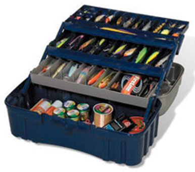 Plano Tackle Box 1 Tray Red/White