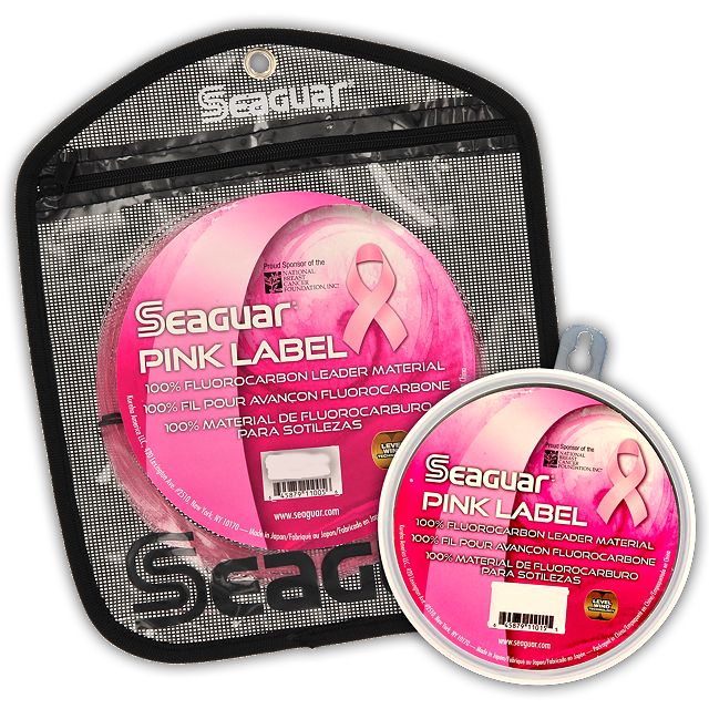 Seaguar Fluorocarbon Leader Pink Leader Material 25 Yards - 50 Lb