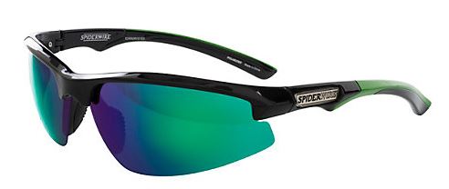 Spiderwire Polarized Sunglasse Terror Eyes Gloss BLK/SMK GRN