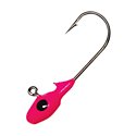 Gene Larew Mo Glo Jighead 1/8Oz Size 2 Pink Glo 10 Per Pack