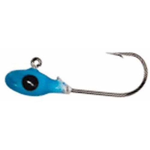 Gene Larew Mo Glo Jighead 1/8Oz Size 2 Pink Glo 10 Per Pack