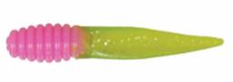 Gene Larew Bobby Garland Itty Bit Slab Slay'R 1.25" Black Chartreuse Silver