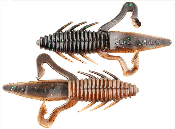 Gene Larew Biffle Bug 4.25" 8 Bag Blue Fleck