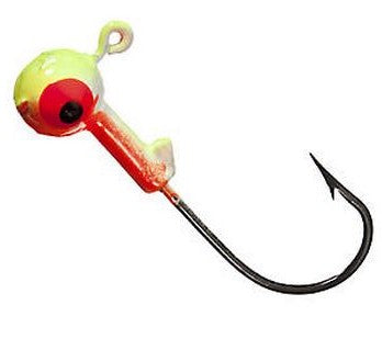 Luck E Strike Tri-Color Jigheads 1/16 oz
