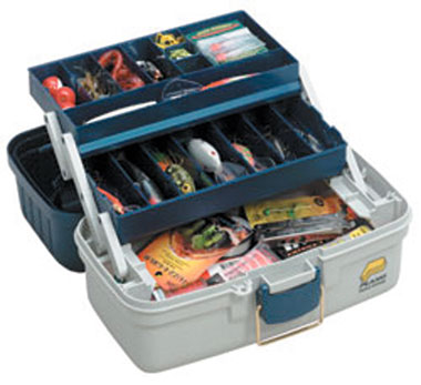 Plano Tackle Box 1 Tray Red/White