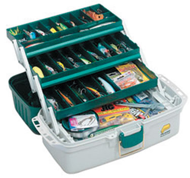 Plano Tackle Box 1 Tray Red/White